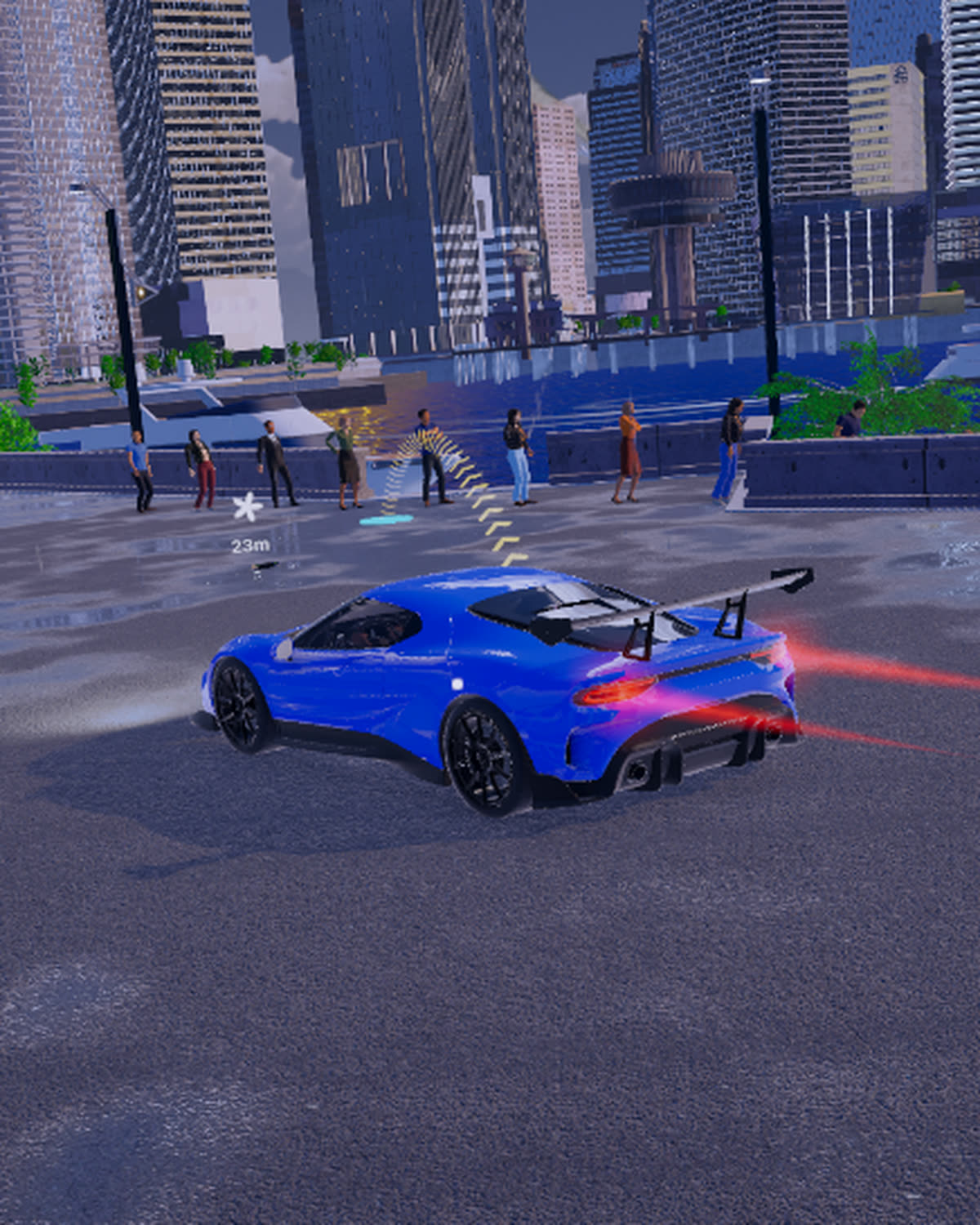 Confrontation on the street
