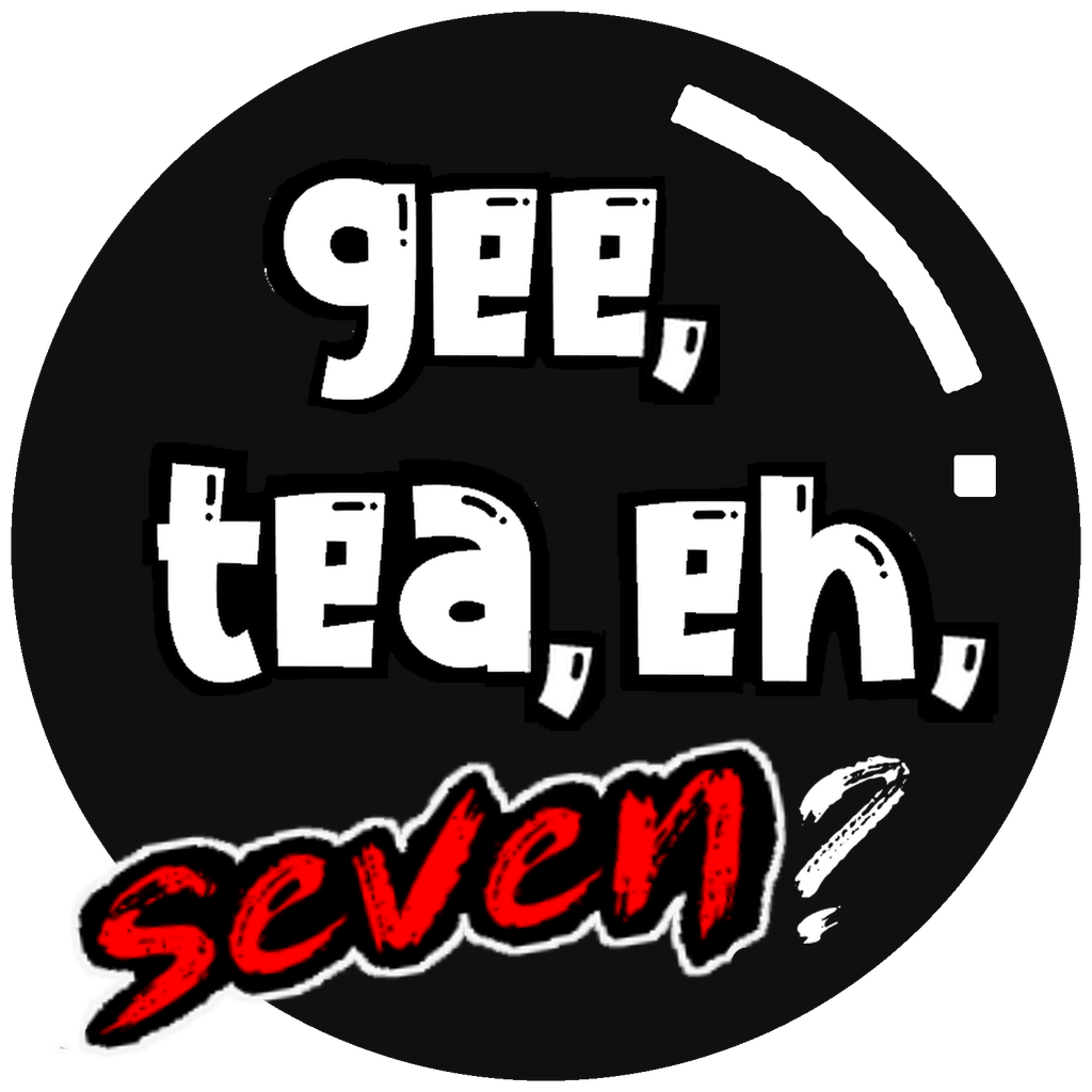 Gee, Tea, Eh, Seven? logo