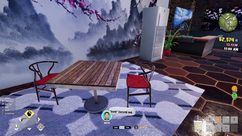 Decorating the shop