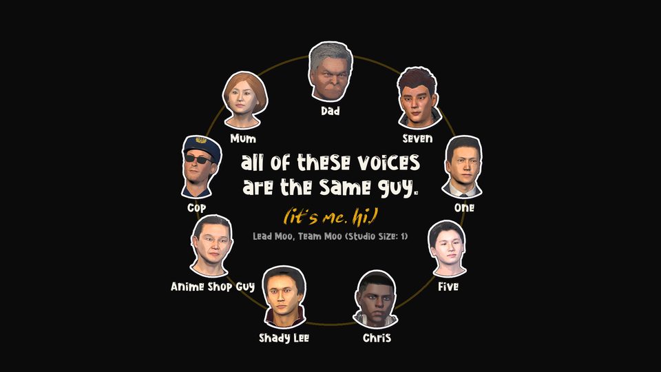 All of these voices are the same guy